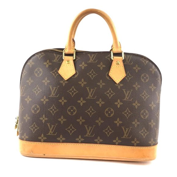 Louis Vuitton Alma Monogram Handbag Satchel - Picture 2 of 12